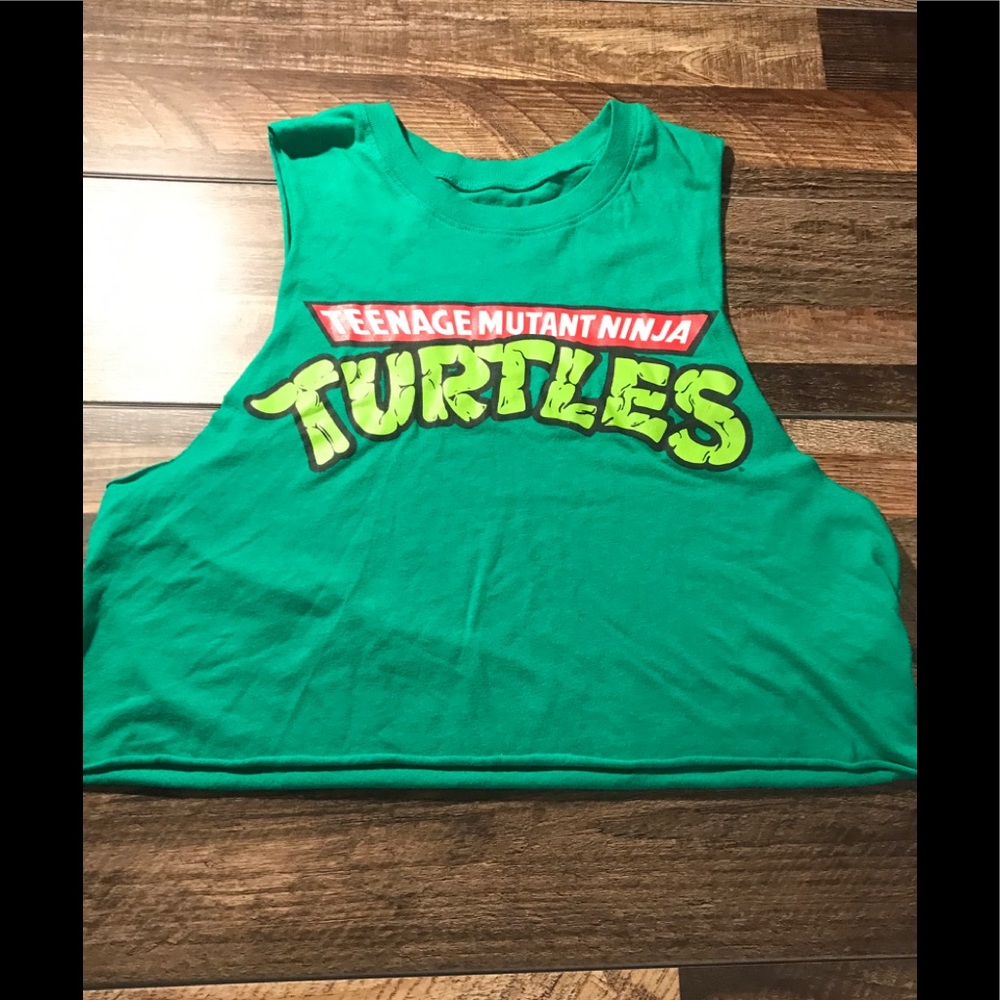 TMNT Nickelodeon Petites Crop Top